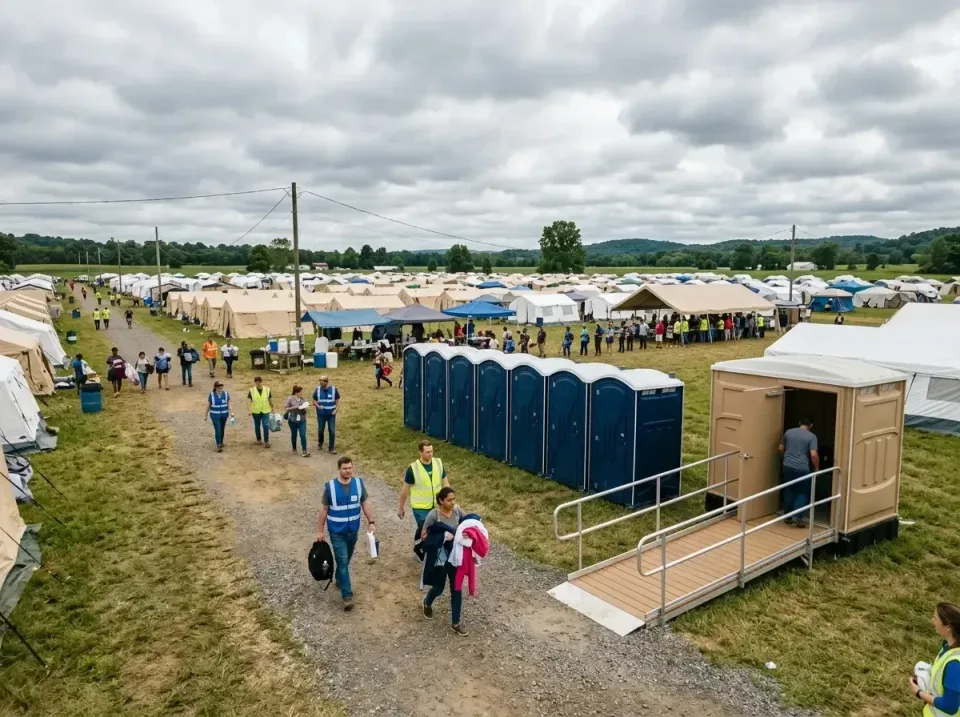 disaster-relief-camp-restrooms-010 — frequently asked questions, Dumpster & Portable Bathrooms Rental in Little Canada, MN